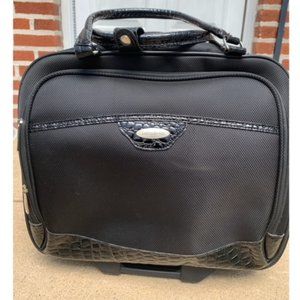Samsonite “Exquisite” Black Rolling 16”Laptop Tote, Feather Light, Used Once